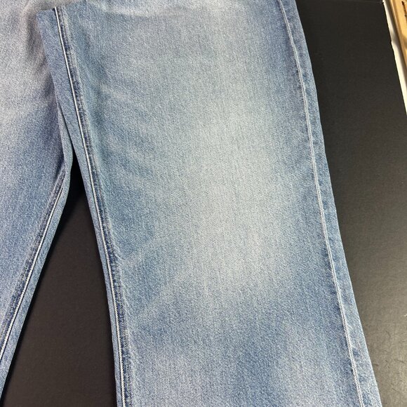 American Eagle Jeans Women's 38x32* High Rise Baggy Dad Light Blue Denim Tag 18R - Picture 3 of 16